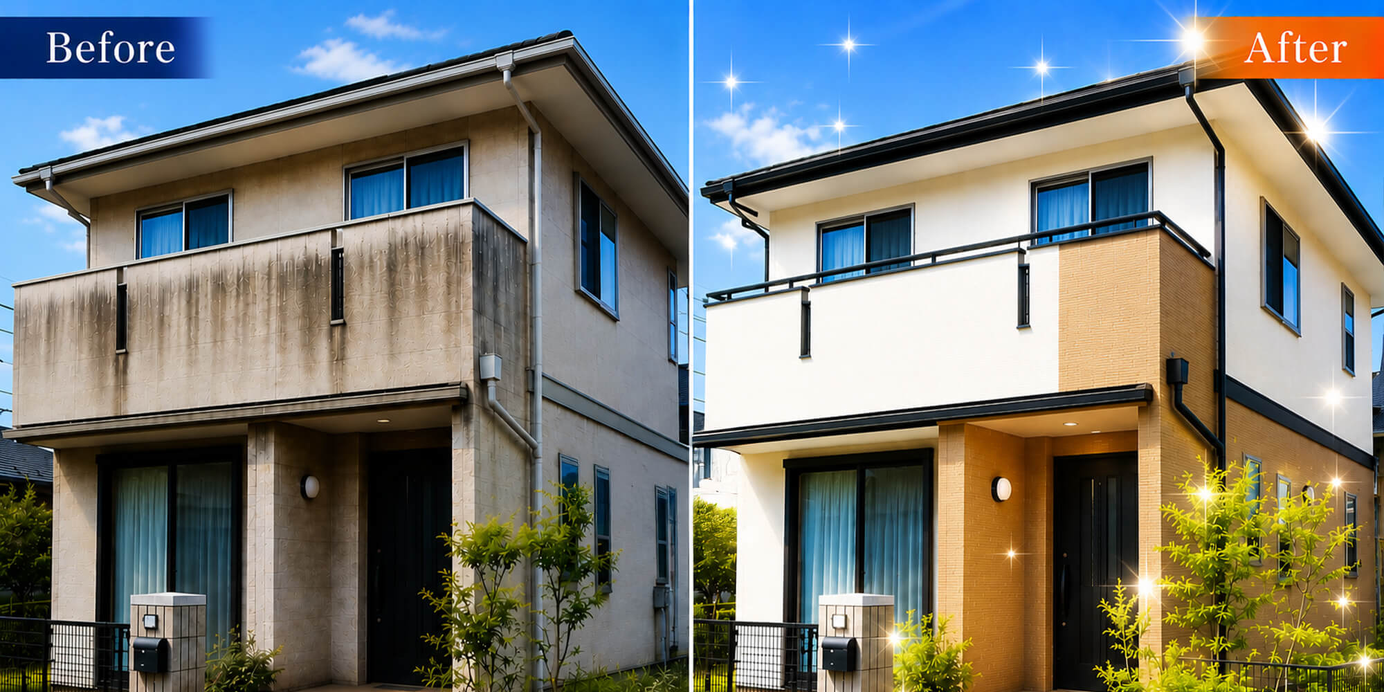 塗装と言えばオノデラ建装。 塗替えのこと、気軽に話せる弊社へご依頼ください。